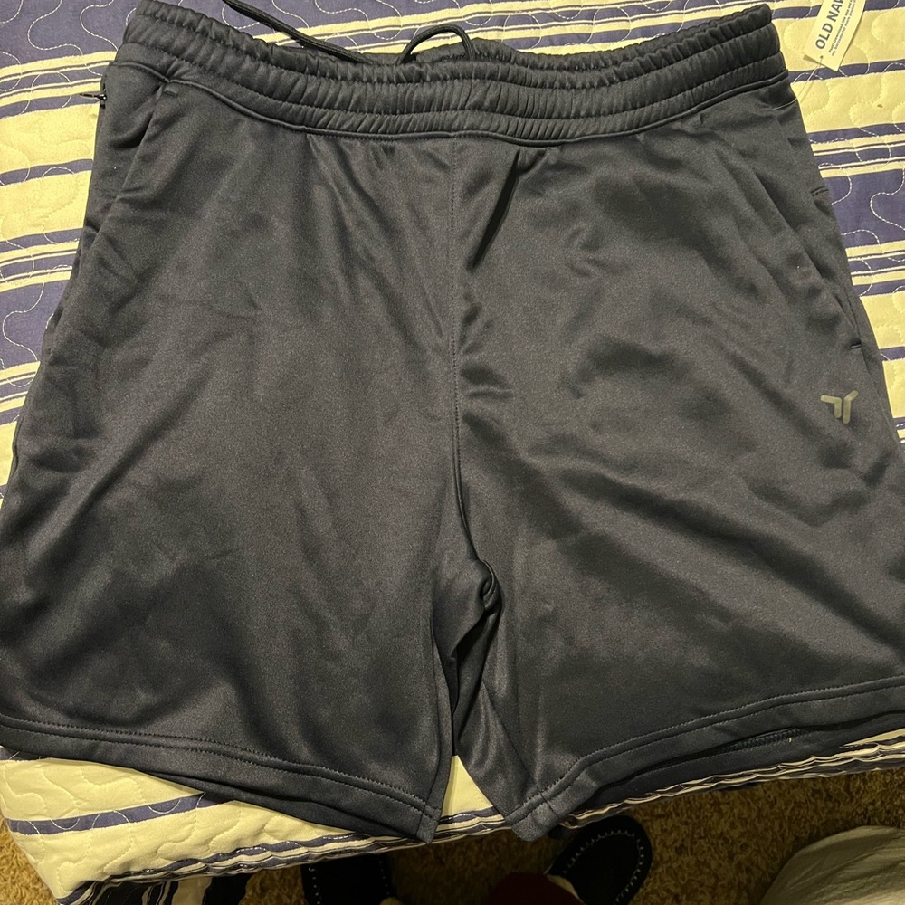 Old Navy Men's Navy Blue Athletic Shorts